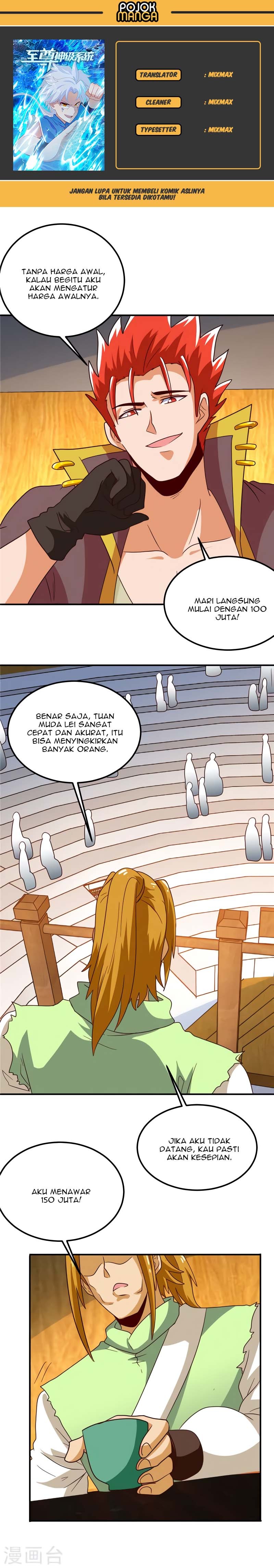 Supreme Godly System Chapter 155 Bahasa Indonesia